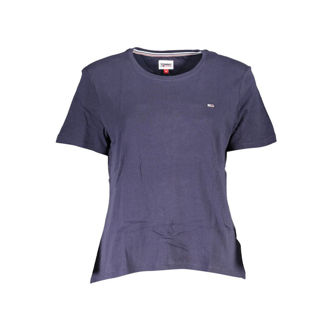 Tommy Hilfiger Blue Cotton T-Shirt Tommy Hilfiger