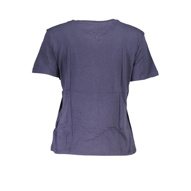 Tommy Hilfiger Blue Cotton T-Shirt Tommy Hilfiger