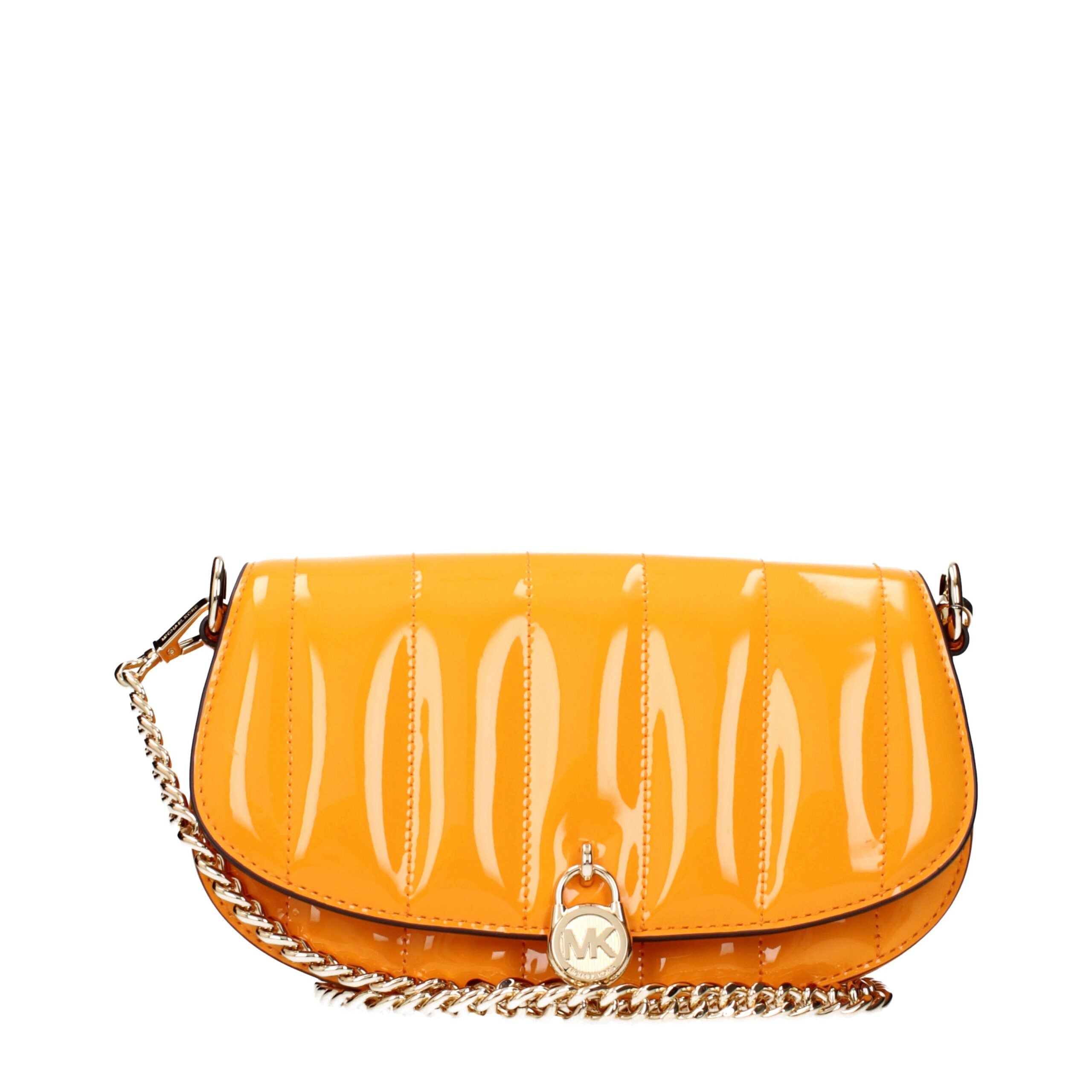 Michael Kors Orange Leather Crossbody Bags Michael Kors