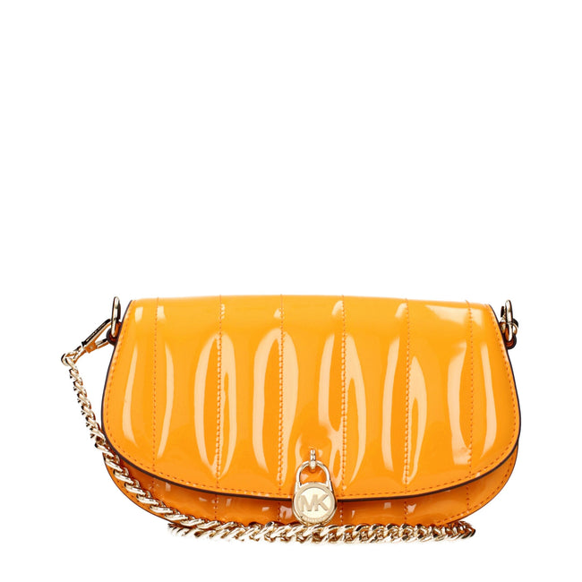 Michael Kors Orange Leather Crossbody Bags Michael Kors