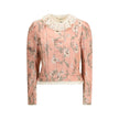 Chloé Fitted Jacket in jacquard taffeta and lace Chloé