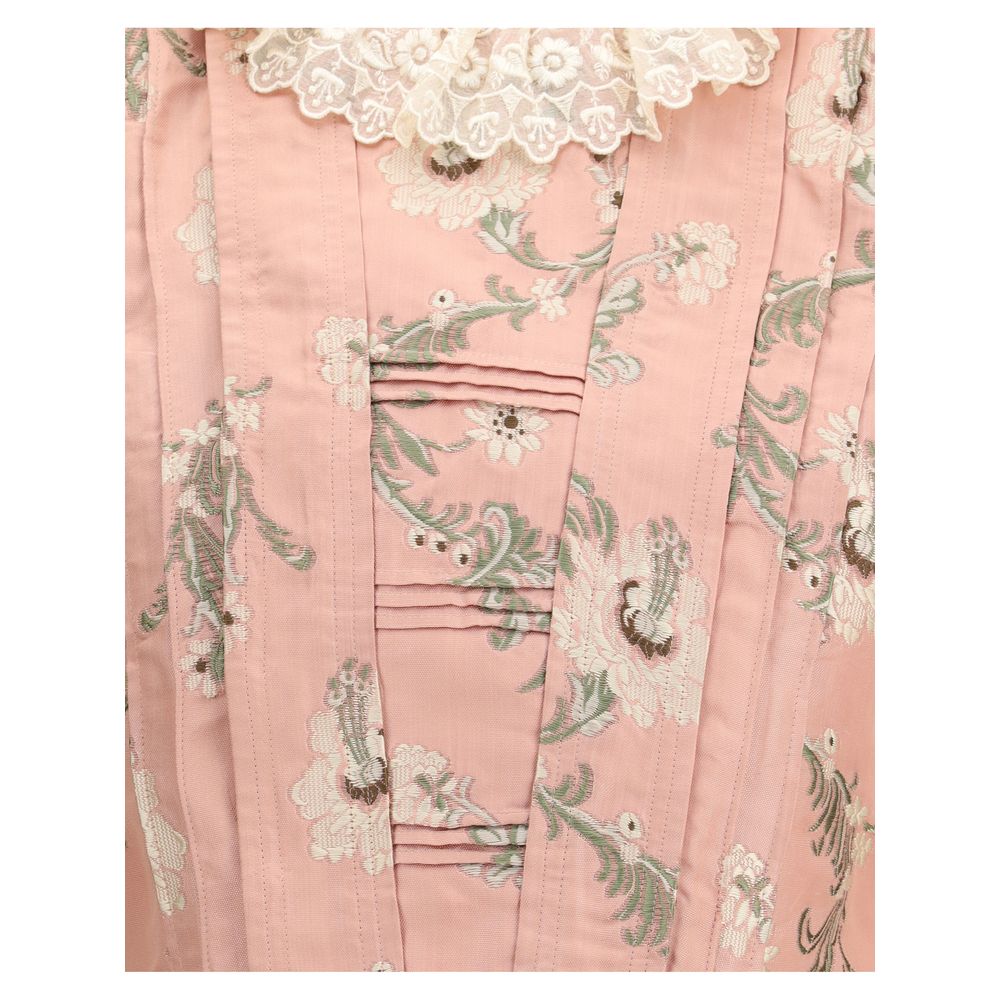 Chloé Fitted Jacket in jacquard taffeta and lace Chloé