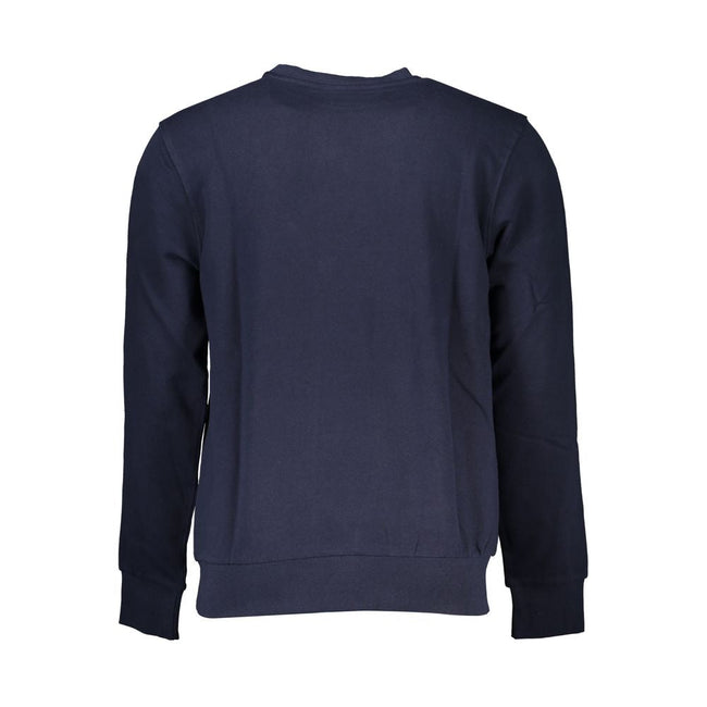 North Sails Blue Cotton Sweatshirt North Sails