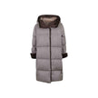 Herno Faux Fur Trim Padded Coat Herno