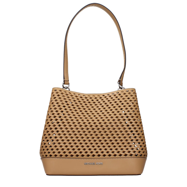 Michael Kors Brown Leather Shoulder Bags Michael Kors