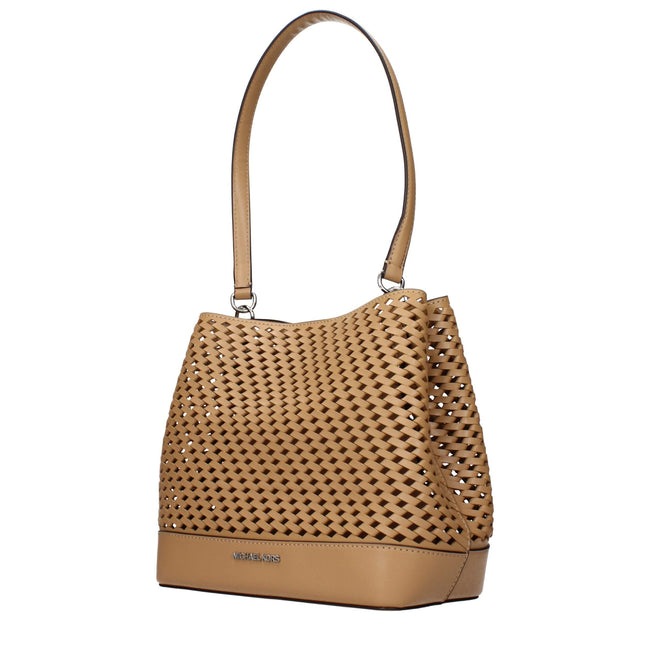 Michael Kors Brown Leather Shoulder Bags Michael Kors