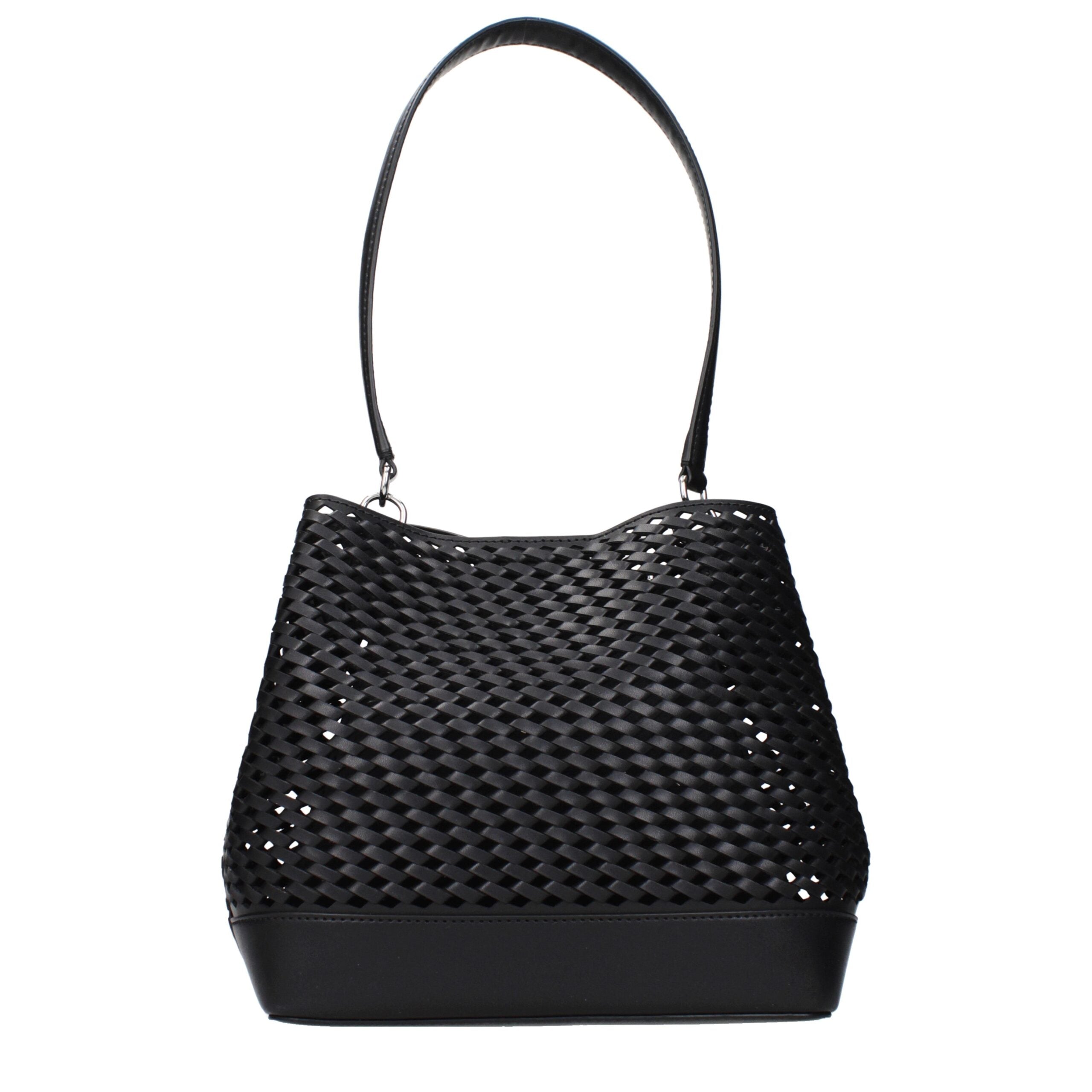 Michael Kors Black Leather Shoulder Bags Michael Kors