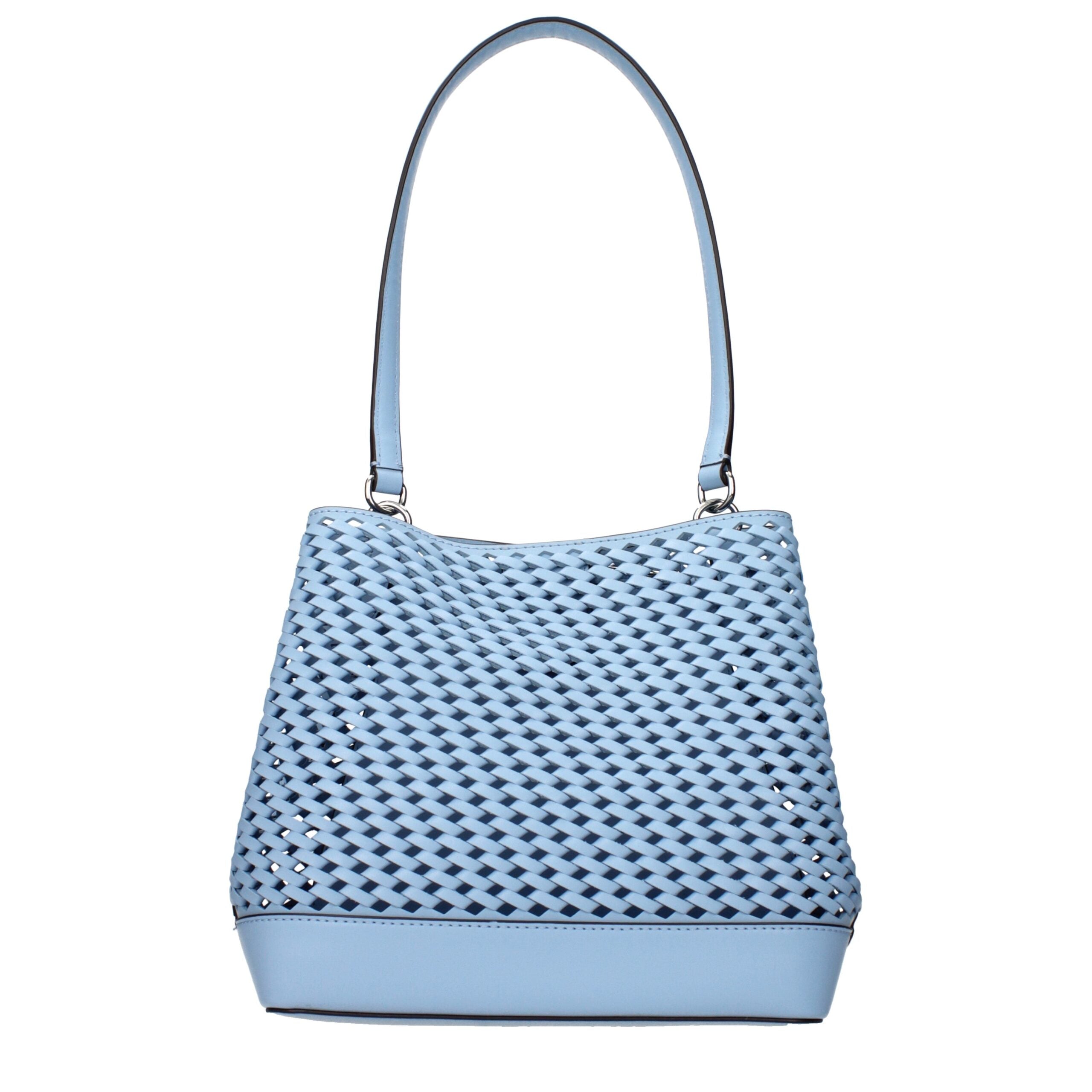 Michael Kors Light Blue Leather Shoulder Bags Michael Kors