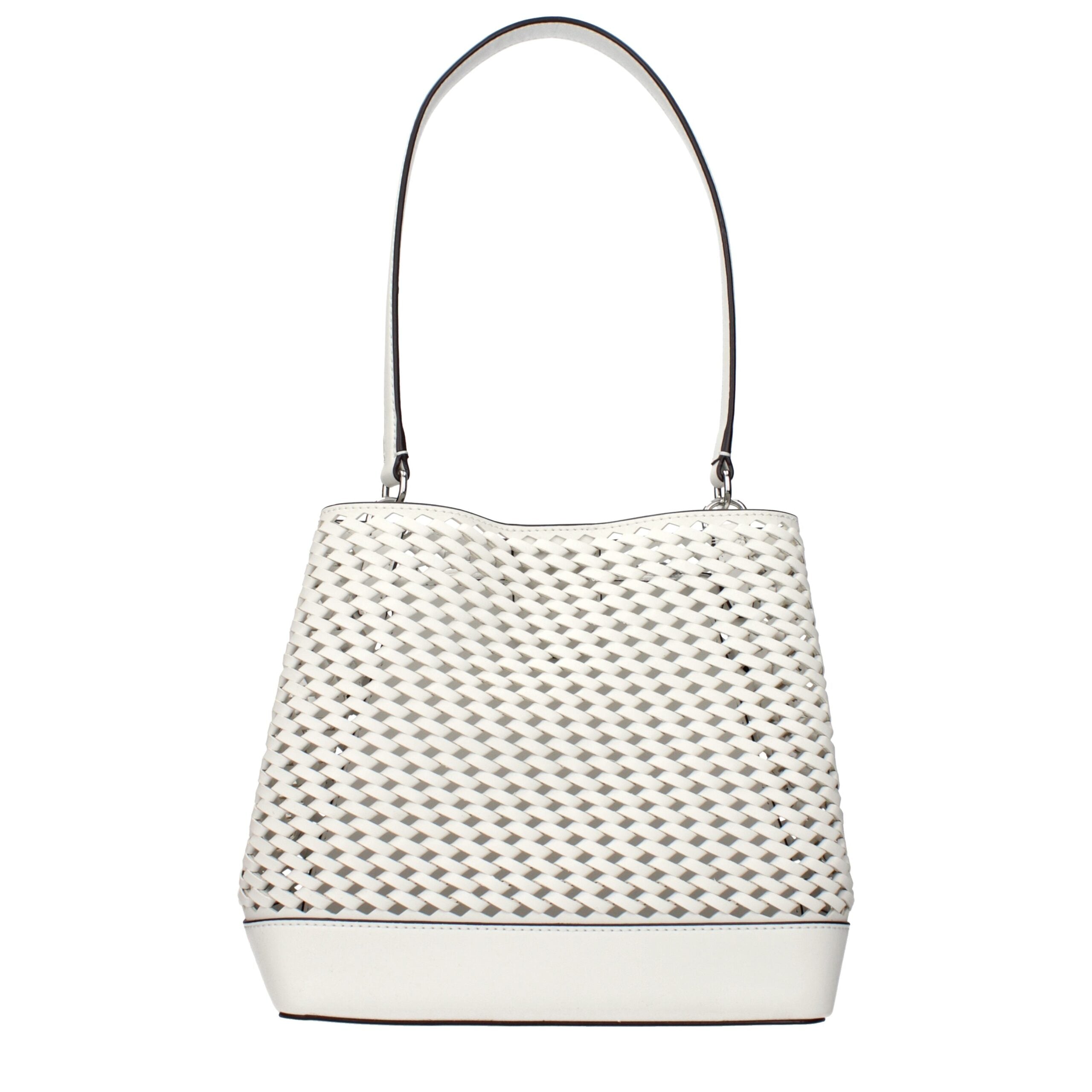Michael Kors White Leather Shoulder Bags Michael Kors