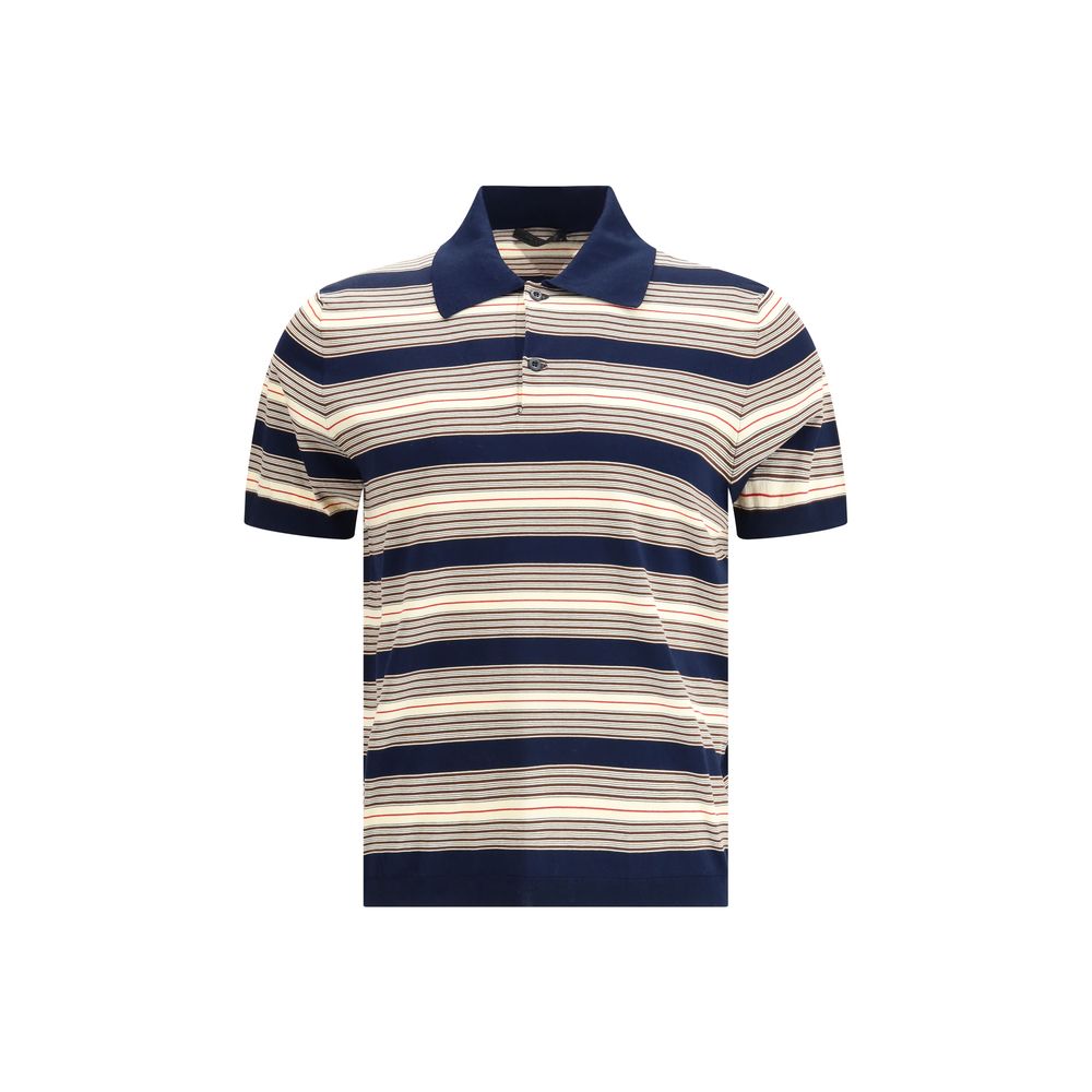 Prada Multicolor Cotton Polo Shirt Prada