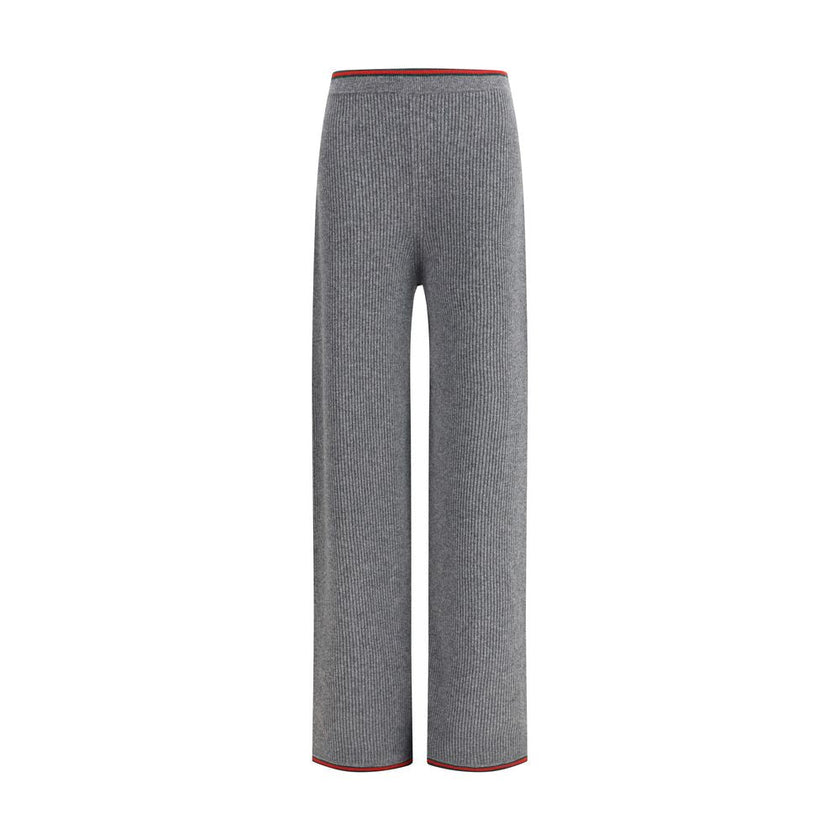 Gucci Gray Wool Casual Pants Gucci