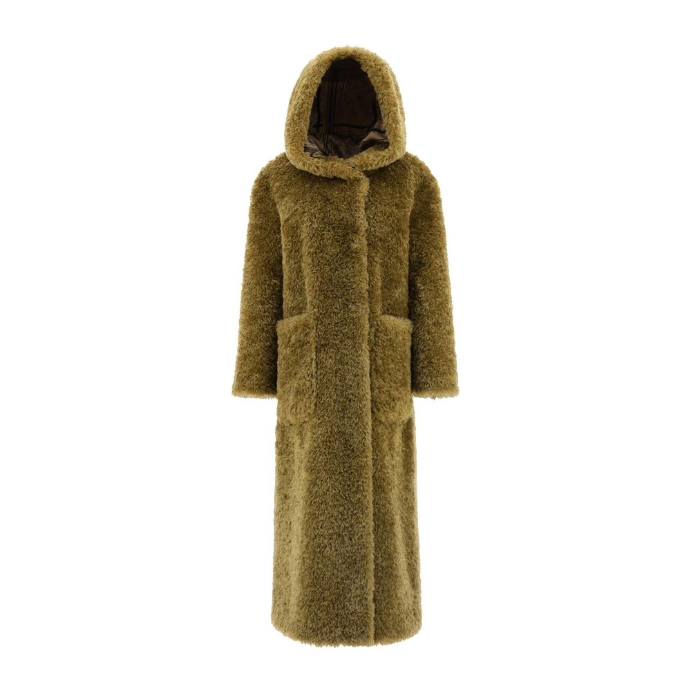 Herno CURLY FAUX FUR Coat Herno