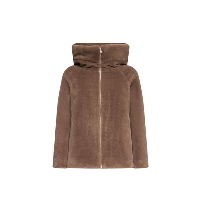 Herno Faux Fur Hooded Jacket Herno