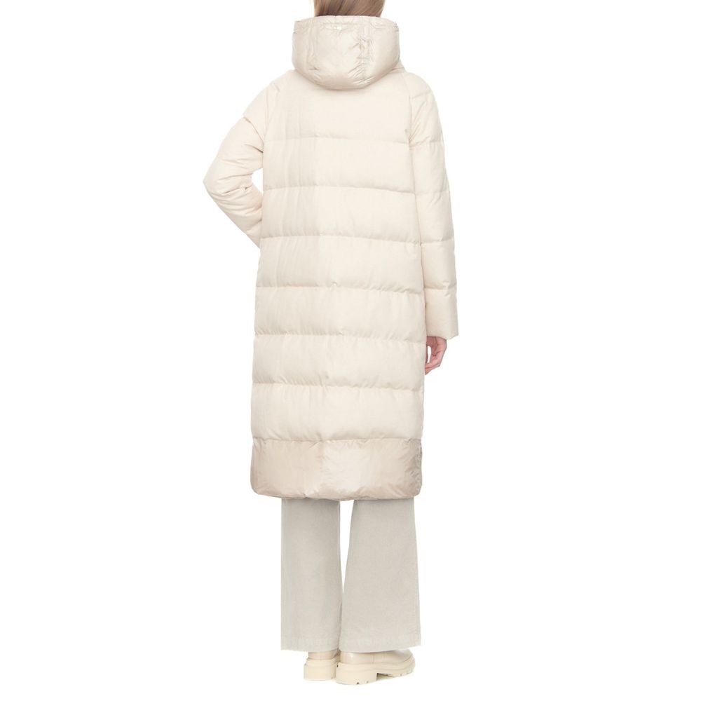 Herno Silk And Cashmere Padded Coat Herno