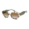 Giorgio Armani Green Acetate Sunglasses Giorgio Armani