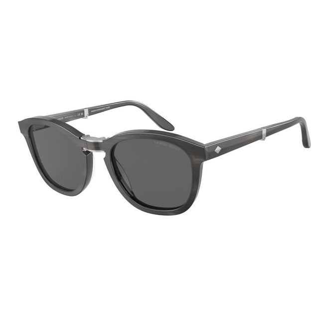 Giorgio Armani Gray Acetate Sunglasses Giorgio Armani
