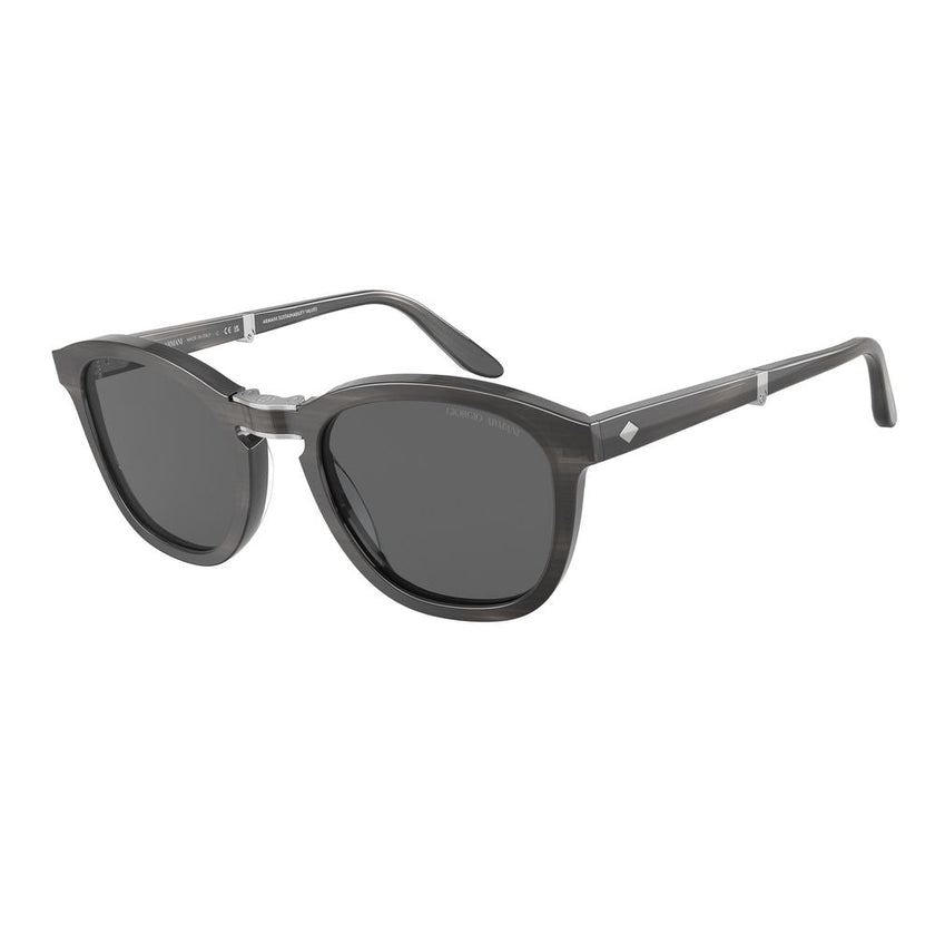 Giorgio Armani Gray Acetate Sunglasses Giorgio Armani