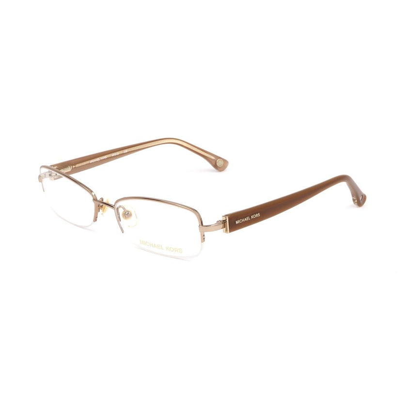 Michael Kors Brown Metal Glasses (Frames) Michael Kors