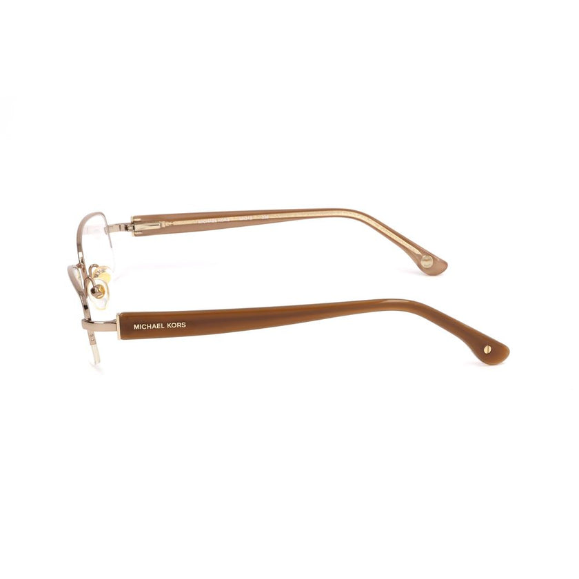 Michael Kors Brown Metal Glasses (Frames) Michael Kors