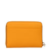 Michael Kors Orange Leather Cardholders Michael Kors