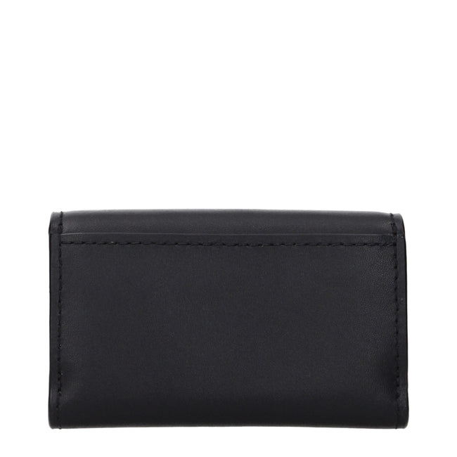 Michael Kors Black Leather Wallets Michael Kors