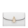 Michael Kors White Leather Wallets Michael Kors