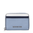 Michael Kors Light Blue Leather Cardholders Michael Kors