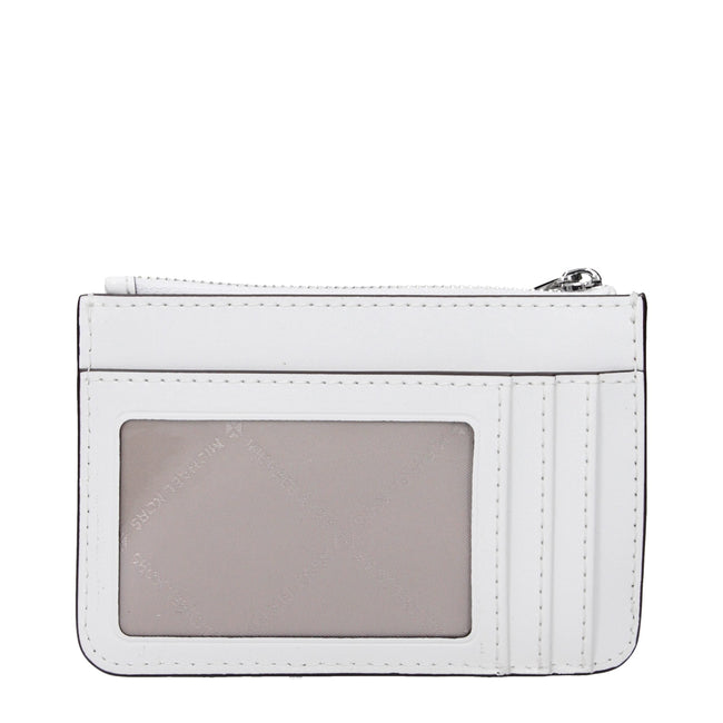 Michael Kors White Leather Wallets Michael Kors