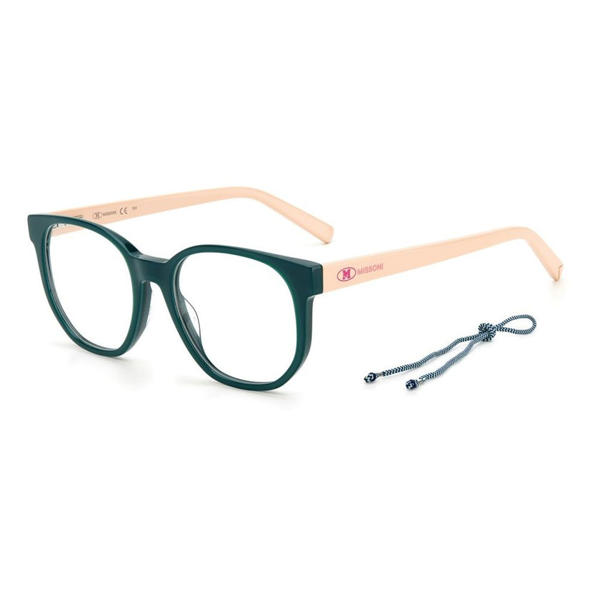 M Missoni Green Acetate Glasses (Frames) M Missoni