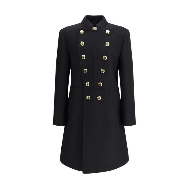 Valentino Black Wool Coat Valentino