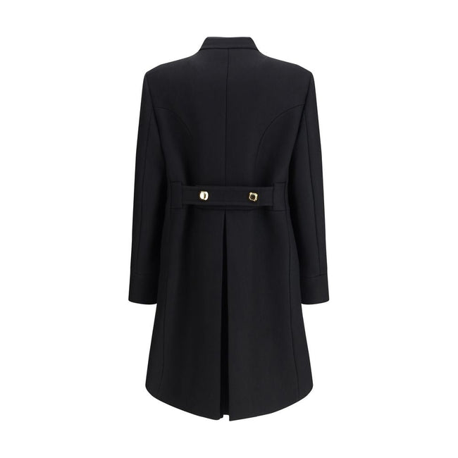 Valentino Black Wool Coat Valentino
