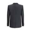 Valentino Black Polyester Coat Valentino