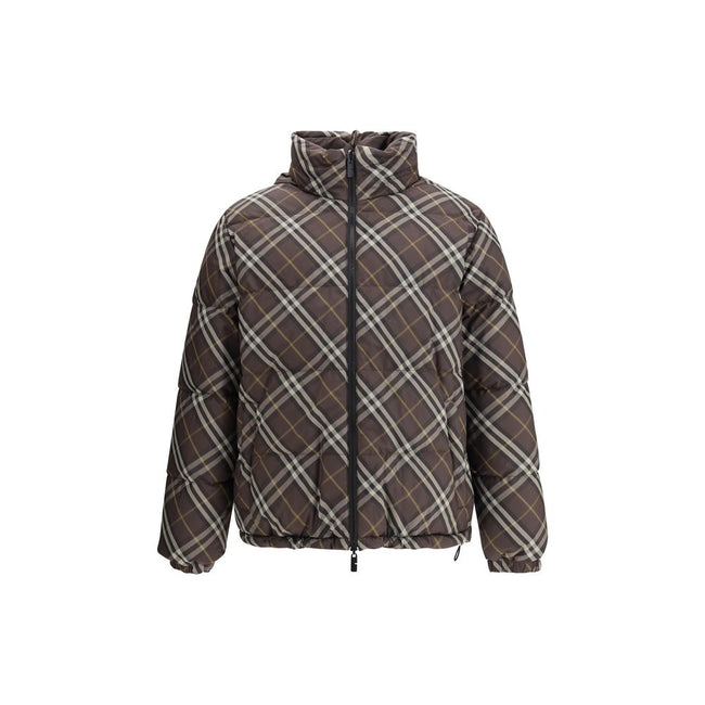 Burberry Brown Polyester Coat Burberry