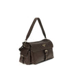 Prada Brown Recycled Polyamide Shoulder Bag Prada
