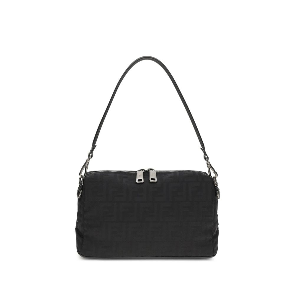 Fendi Black Nylon Shoulder Bag Fendi