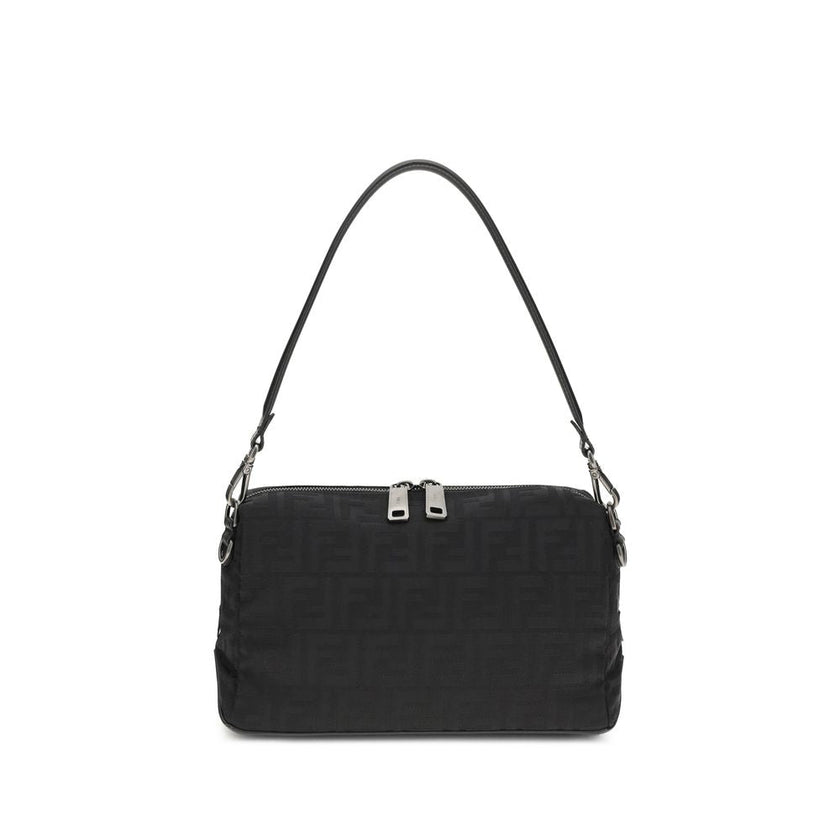 Fendi Black Nylon Shoulder Bag Fendi
