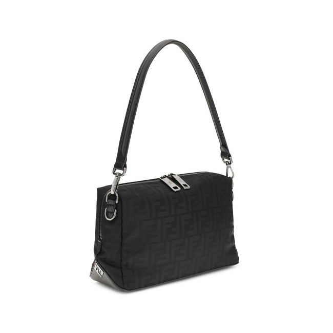 Fendi Black Nylon Shoulder Bag Fendi