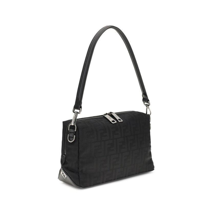 Fendi Black Nylon Shoulder Bag Fendi