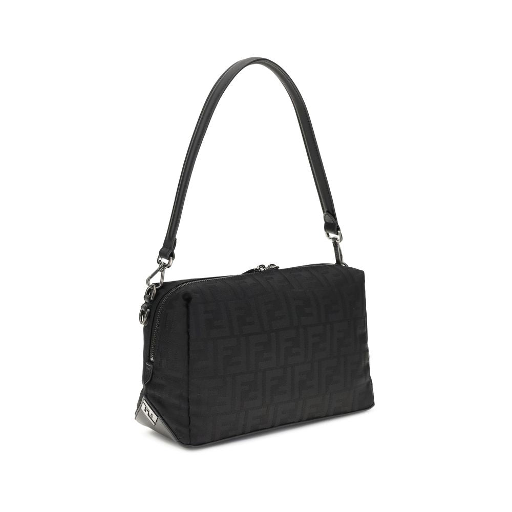 Fendi Black Nylon Shoulder Bag Fendi