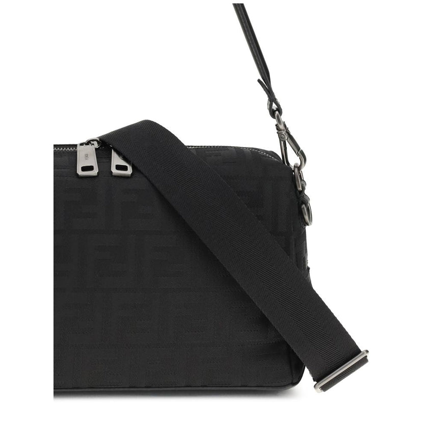 Fendi Black Nylon Shoulder Bag Fendi