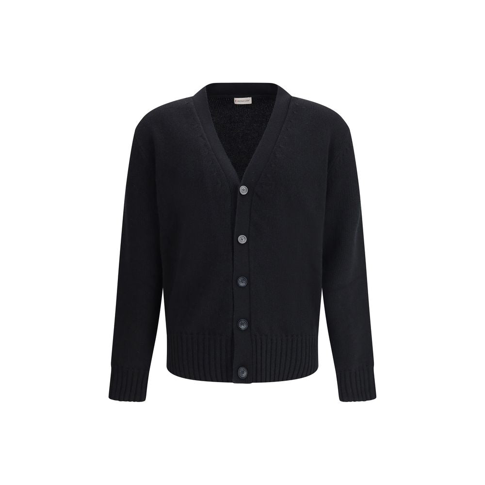 Moncler Wool V-Neck Cardigan Moncler