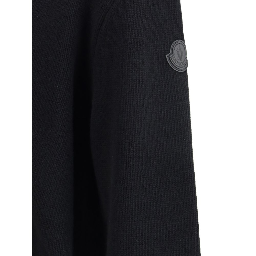Moncler Wool V-Neck Cardigan Moncler