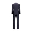Prada Blue Fleece Wool Two-Piece Suit Prada
