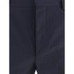 Prada Blue Fleece Wool Two-Piece Suit Prada