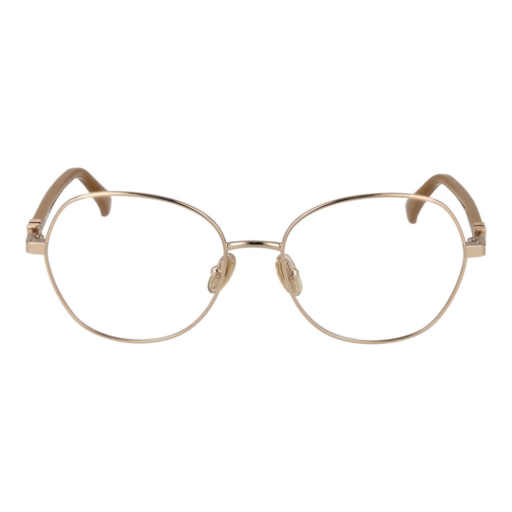 Max Mara Gold Metal Glasses (Frames) Max Mara