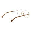 Max Mara Gold Metal Glasses (Frames) Max Mara