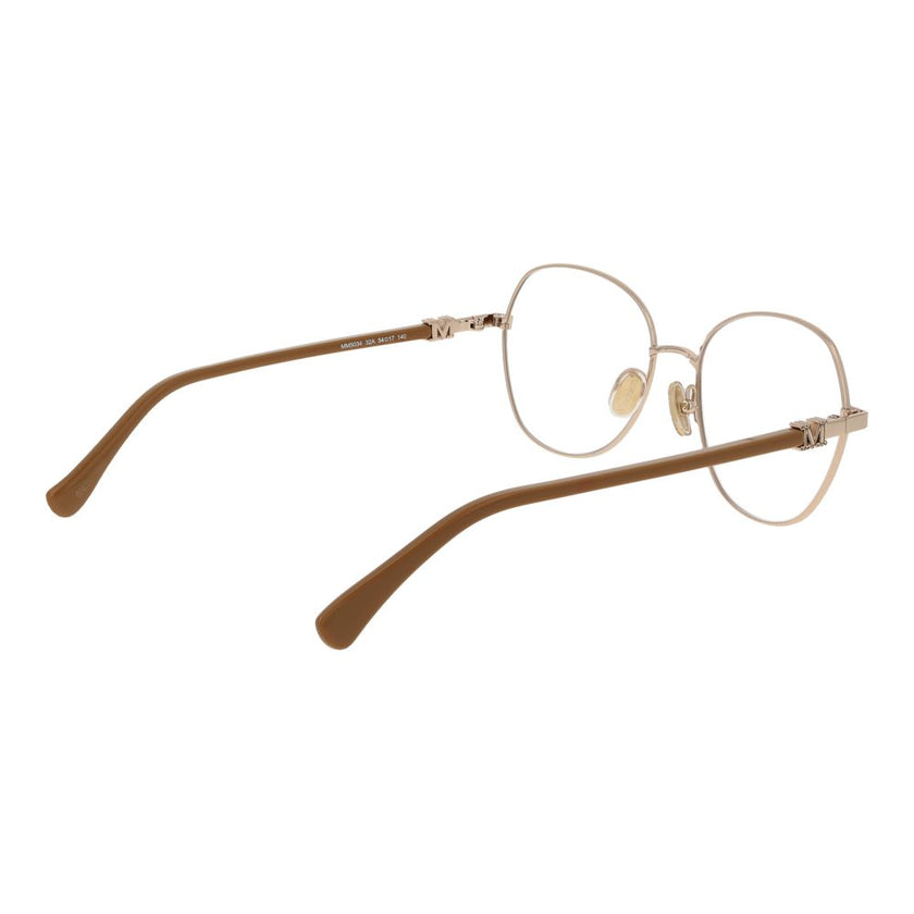 Max Mara Gold Metal Glasses (Frames) Max Mara