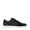 Jimmy Choo Black Leather Low Tops Jimmy Choo
