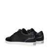 Jimmy Choo Black Leather Low Tops Jimmy Choo