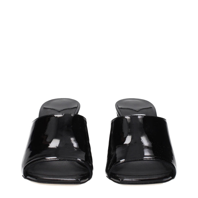 Jimmy Choo Black Leather Platforms Jimmy Choo